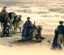 Pintura de personas en África