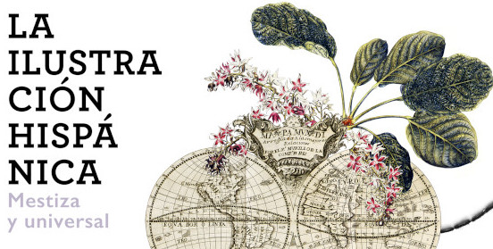 Cartel promocional de la exposición Ilustración Hispánica