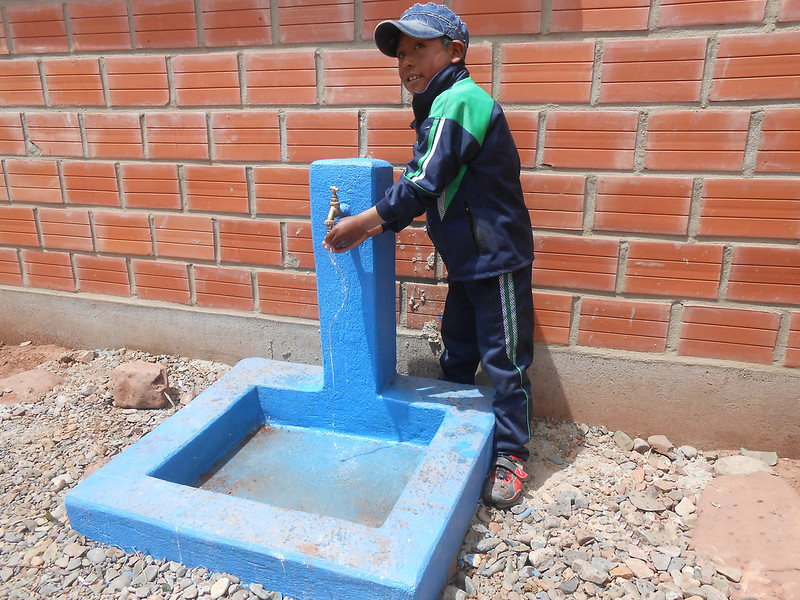 Proyecto del Fondo de Cooperación para Agua y Saneamiento (FCAS) en Bolivia. © AECID